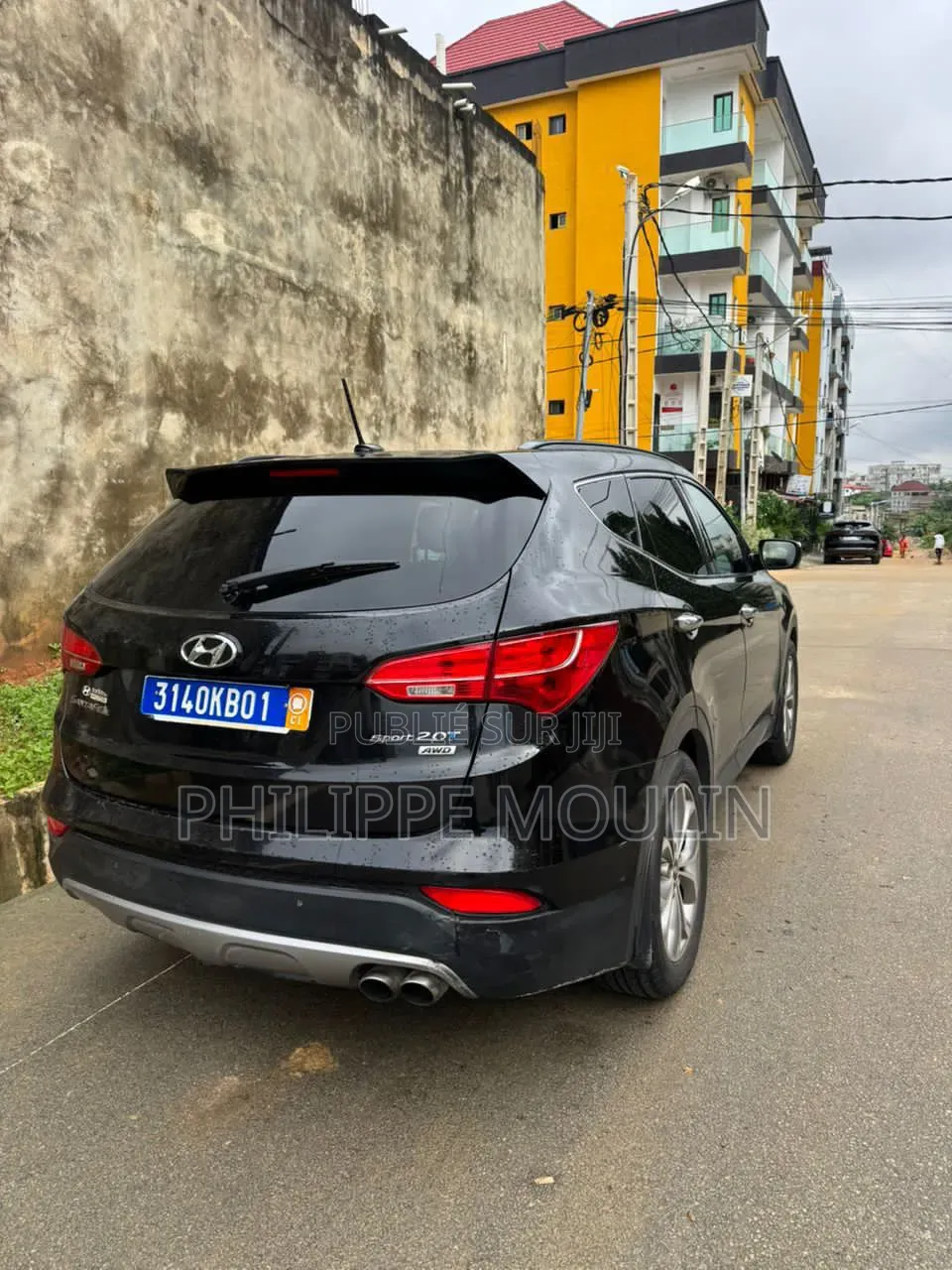 Hyundai Santa Fe Limited AWD 2016 Noir
