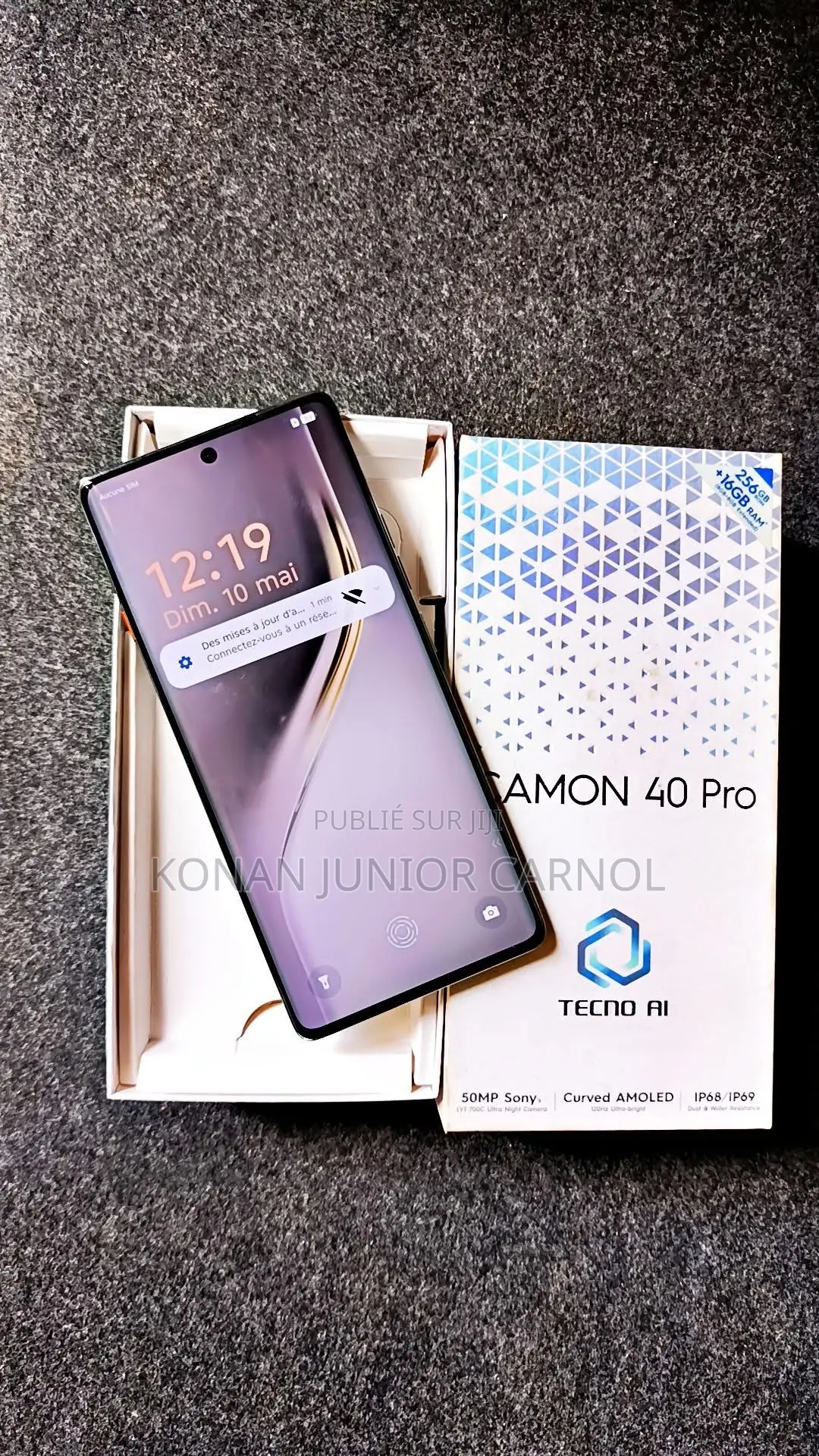Nouveau Tecno Camon 40 Pro 4G 256 GB Bronze