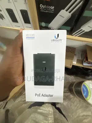 Injecteur Poe Gigabit L’Ubiquiti Poe-48-24w-G