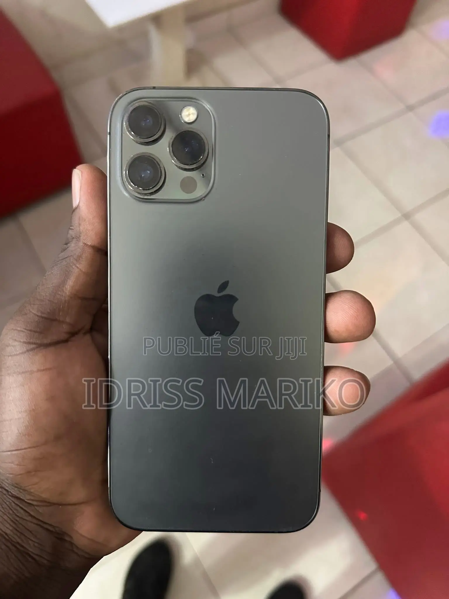 Nouveau Apple iPhone 12 Pro Max 256 GB Noir