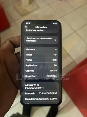 Nouveau Apple iPhone 12 Pro Max 256 GB Noir