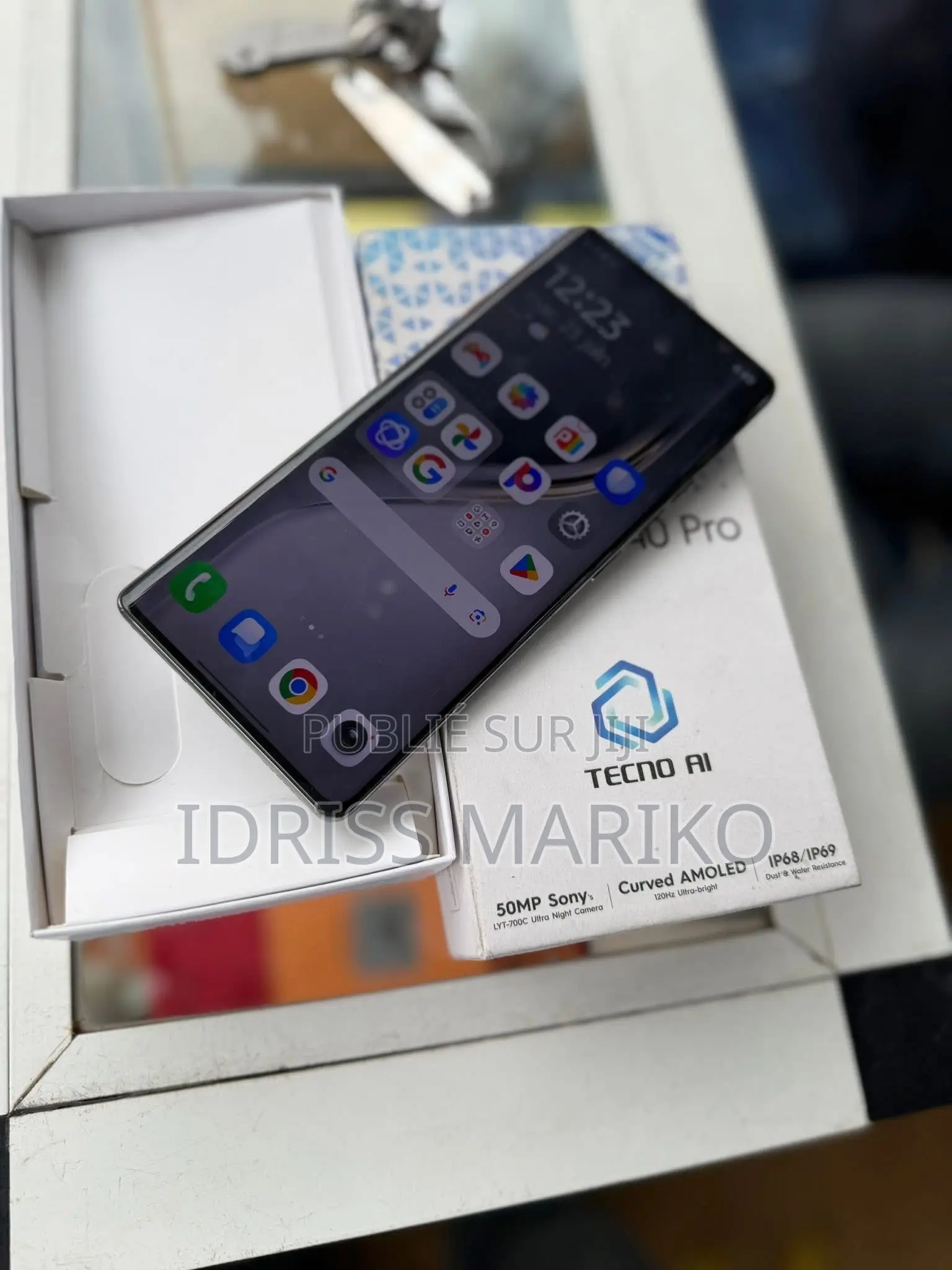 Nouveau Tecno Camon 40 Pro 5G 256 GB Noir