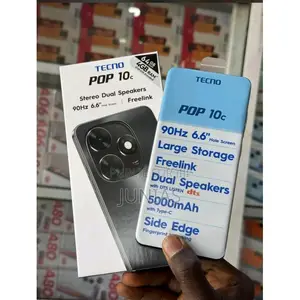 Nouveau Tecno Pop 10 64 GB Noir
