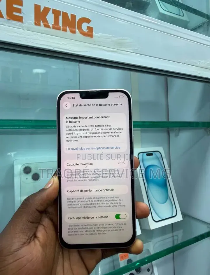 Nouveau Apple iPhone 13 128 GB Blanc