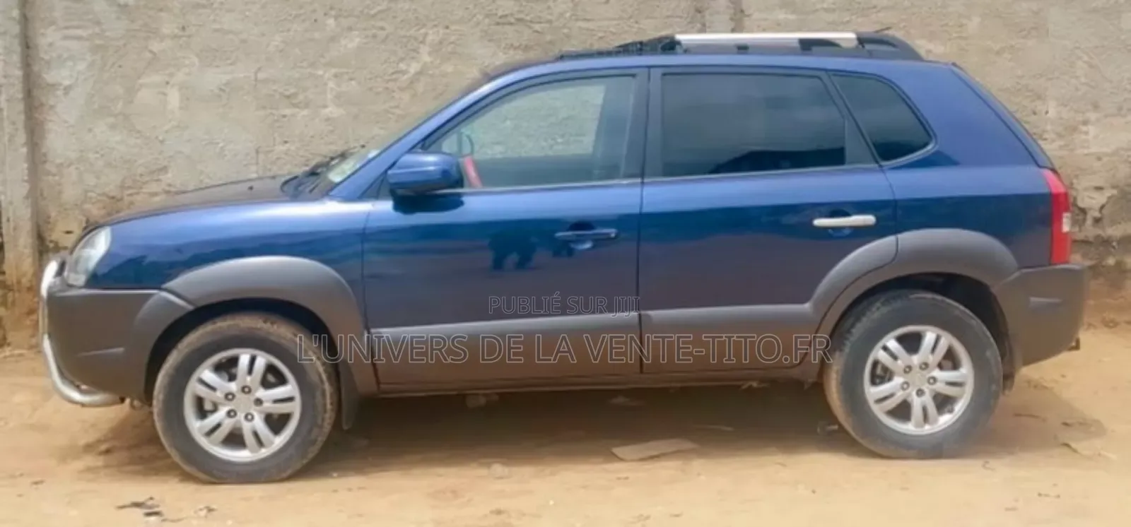 Hyundai Tucson Limited V6 FWD 2008 Bleu