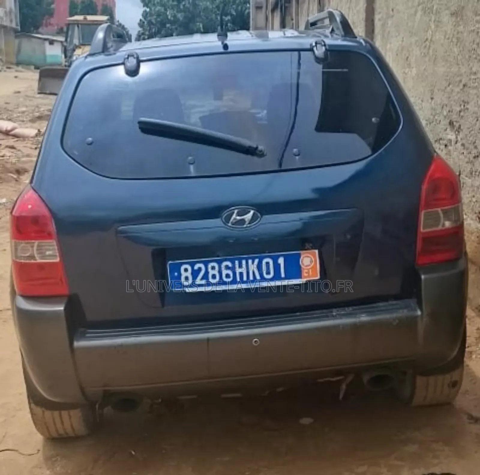 Hyundai Tucson Limited V6 FWD 2008 Bleu