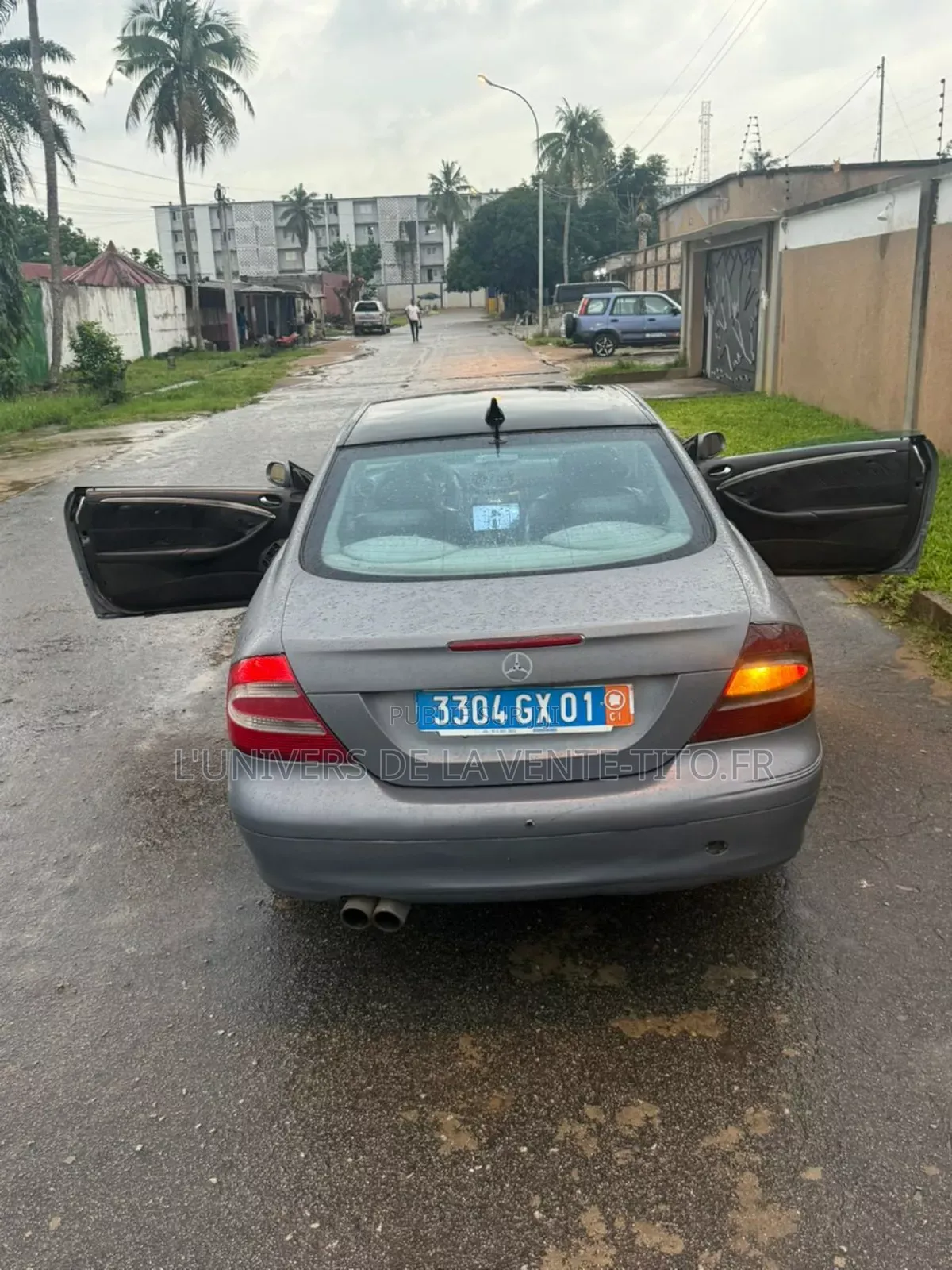 Mercedes-Benz CLK 350 Coupe 2007 Argenté