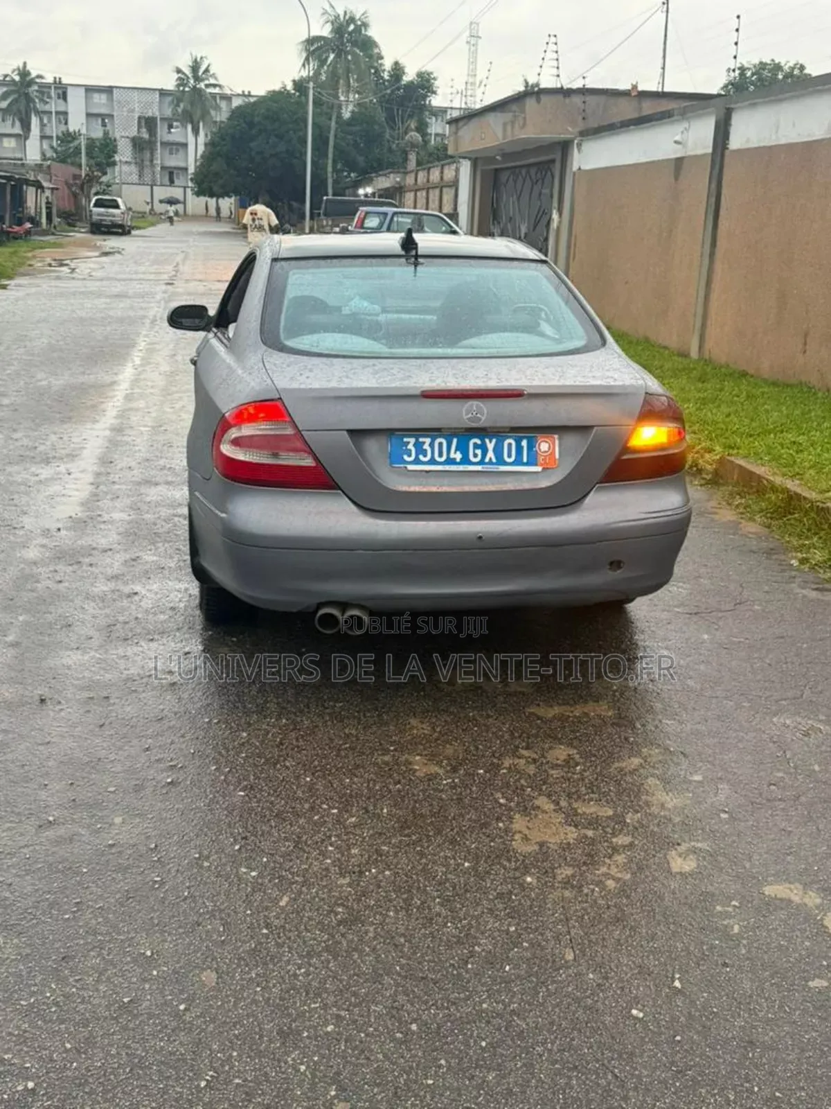 Mercedes-Benz CLK 350 Coupe 2007 Argenté
