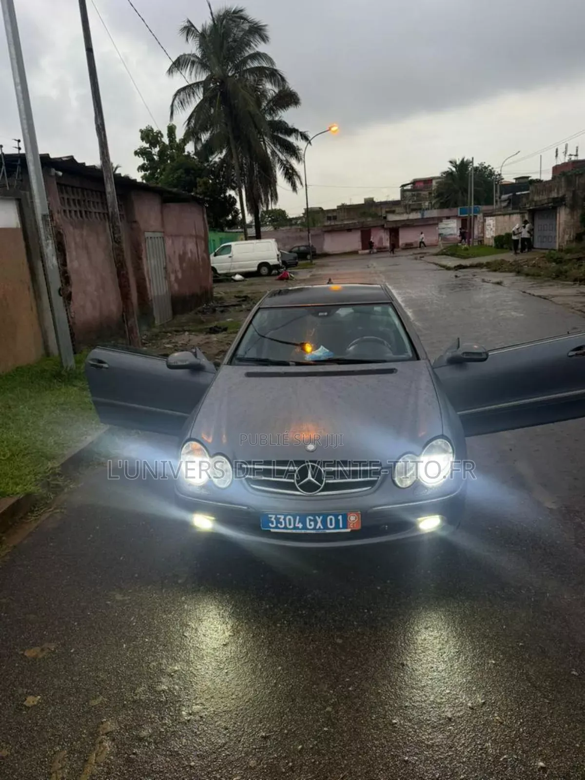 Mercedes-Benz CLK 350 Coupe 2007 Argenté