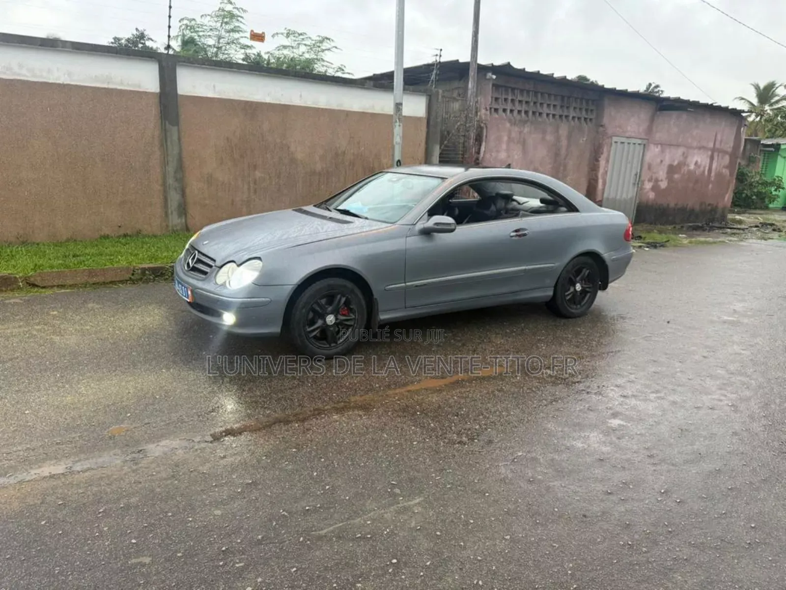Mercedes-Benz CLK 350 Coupe 2007 Argenté