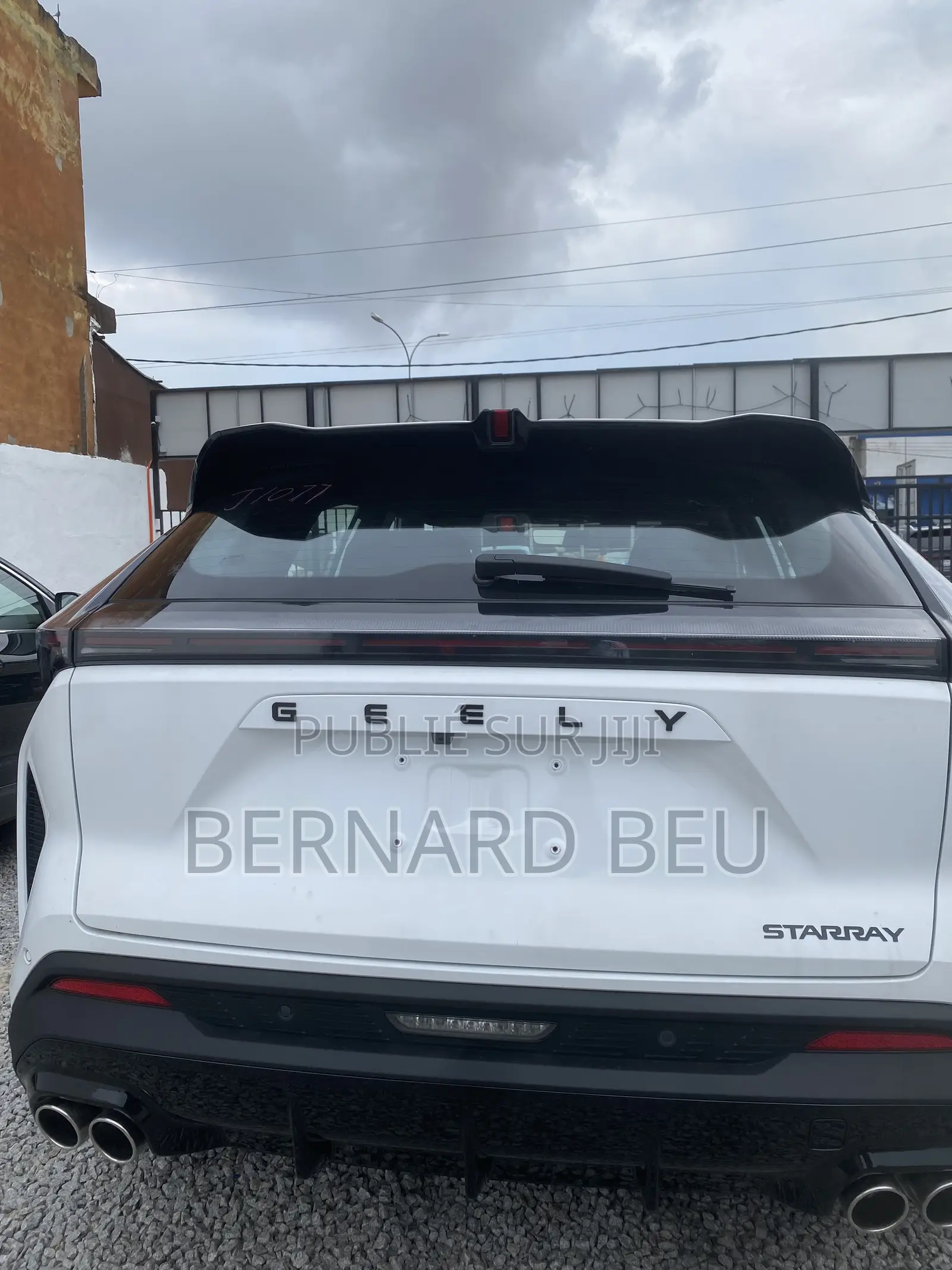 Nouveau Geely SC7 2023 Blanc