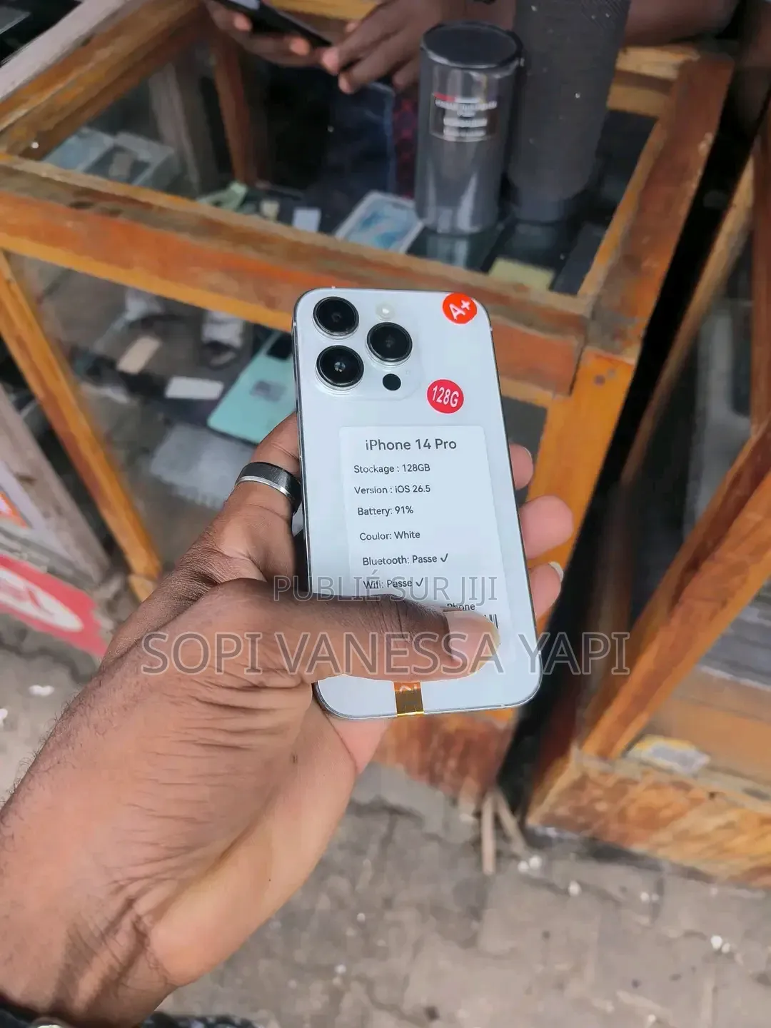Nouveau Apple iPhone 14 Pro 256 GB Blanc