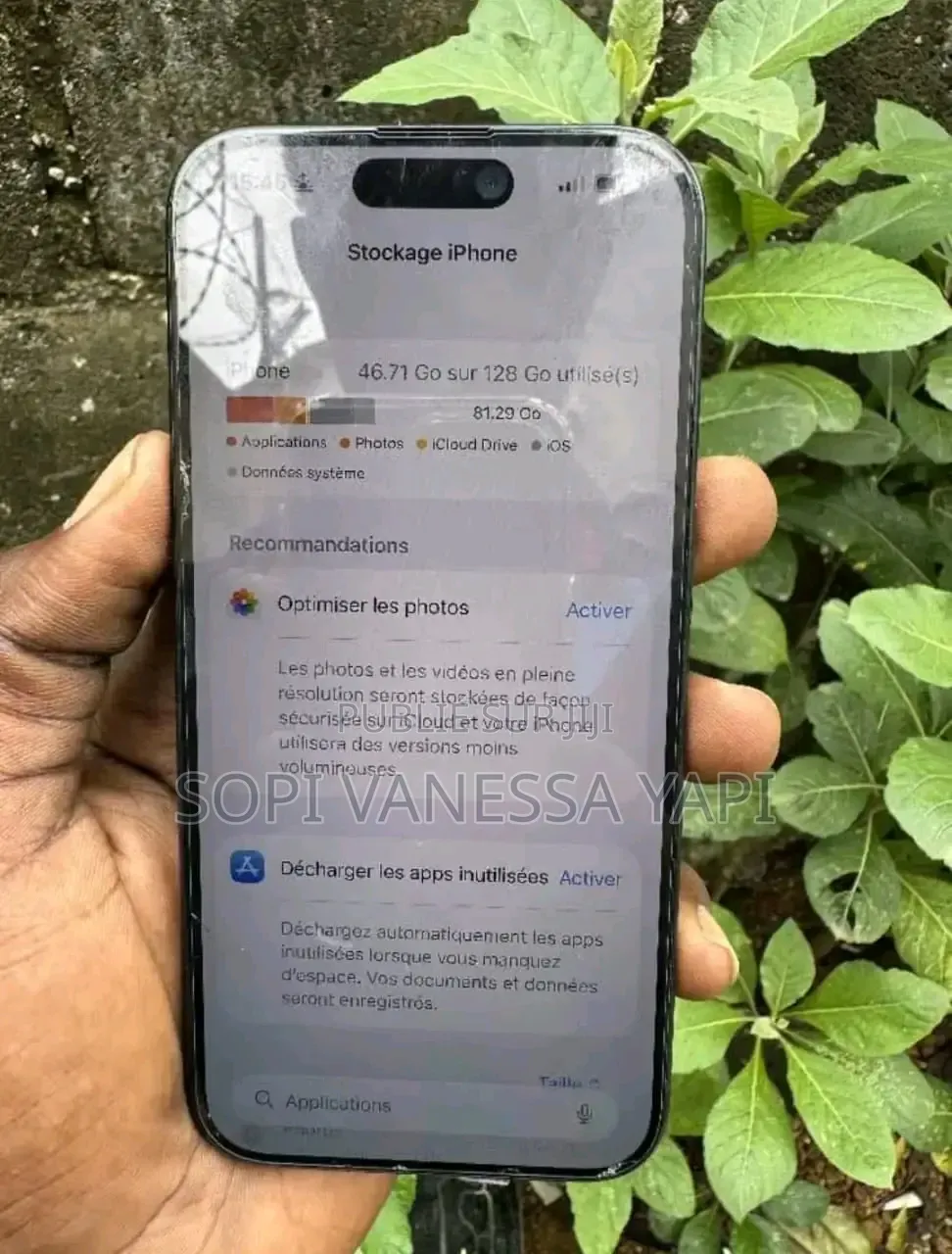 Nouveau Apple iPhone 15 Pro 256 GB Bronze
