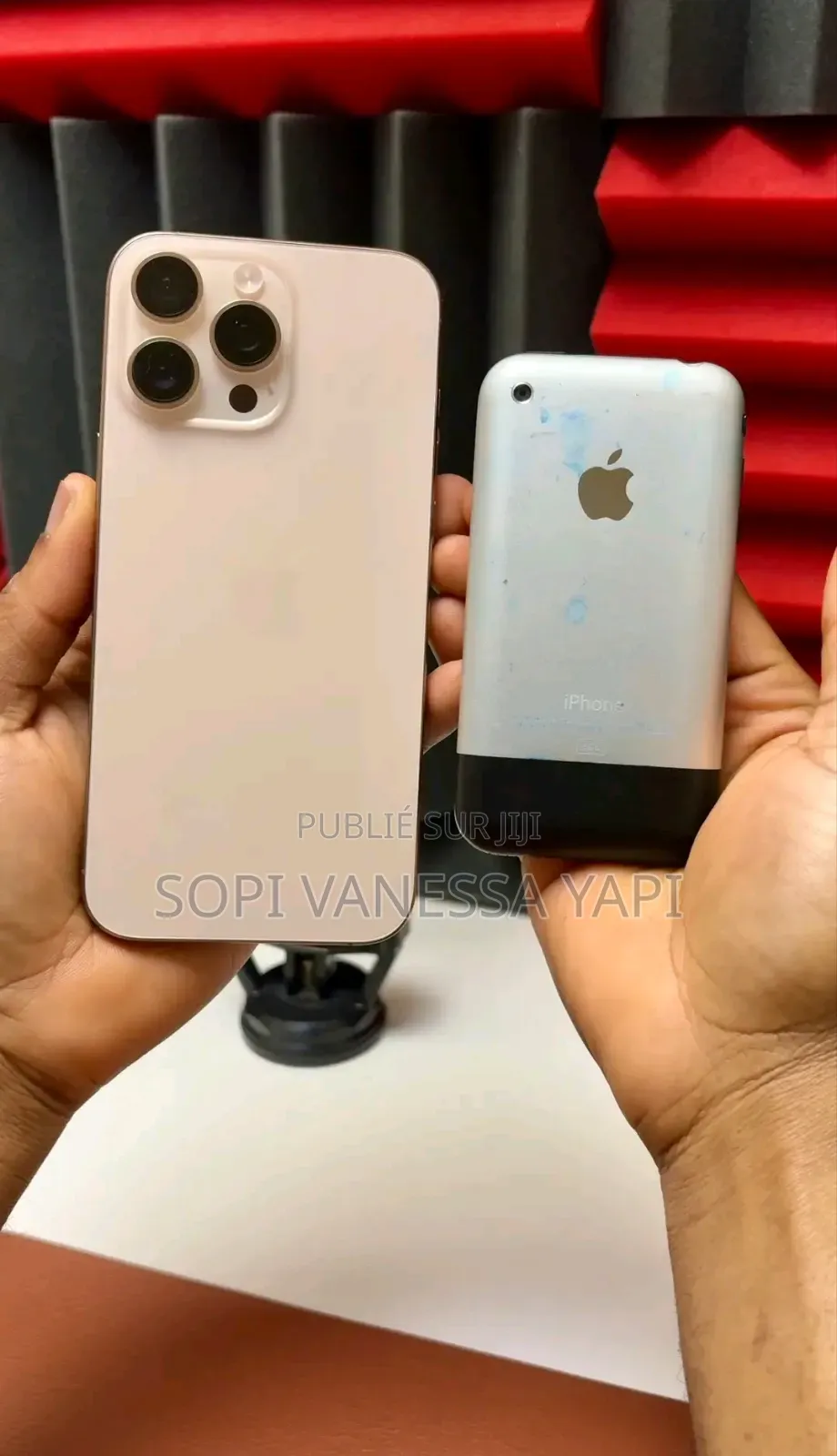 Nouveau Apple iPhone 16 Pro Max 256 GB Or rose