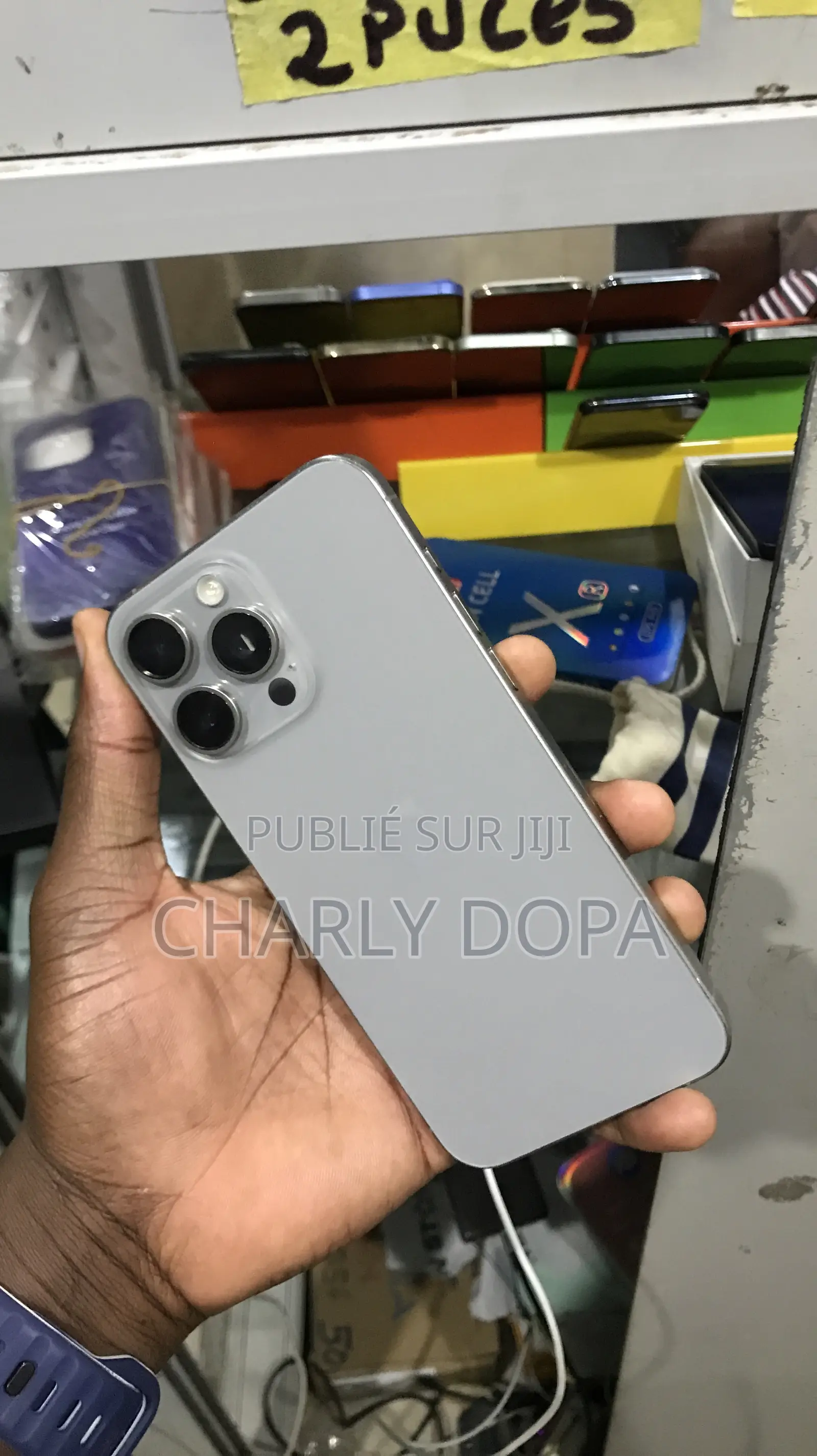 Apple iPhone 15 Pro Max 256 GB Argenté