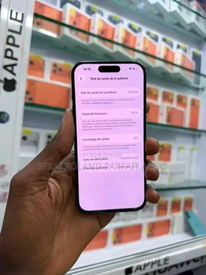Nouveau Apple iPhone 15 Pro 256 GB Noir