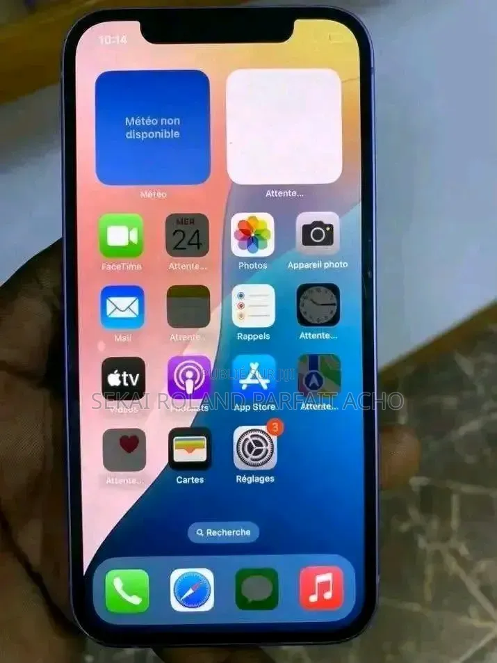Nouveau Apple iPhone 12 128 GB Noir