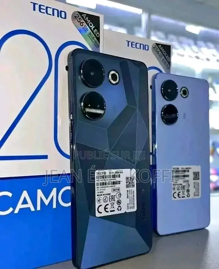Nouveau Tecno Camon 20 256 GB Noir