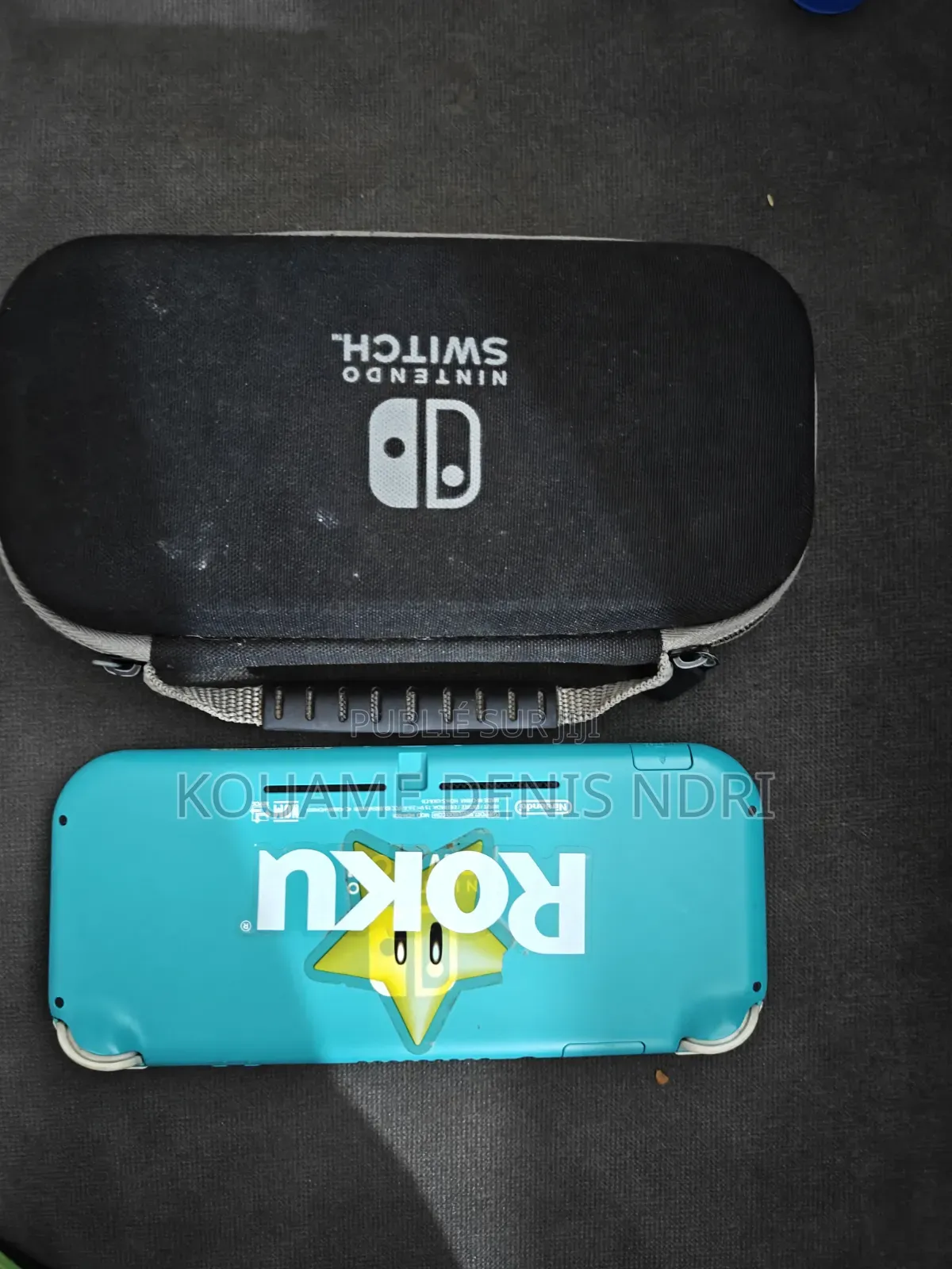 Nintendo Switch Lite Craqué