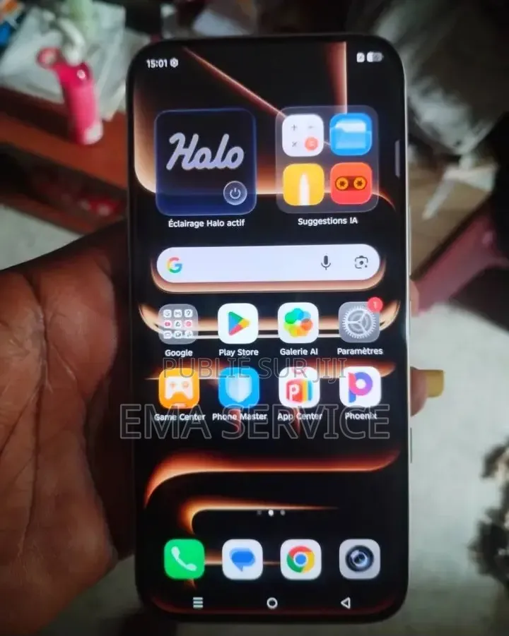 Nouveau Infinix Note Edge 256 GB Gris