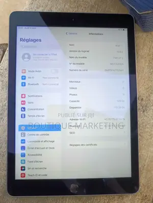 Nouveau Apple iPad (2025) 128 GB Gris