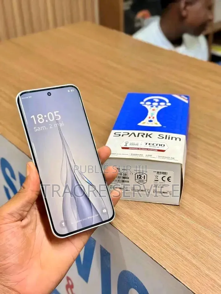 Nouveau Tecno Spark Slim 256 GB Autre