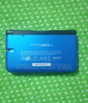 Nintendo 3ds Xl Bleu Cracker + Jeux