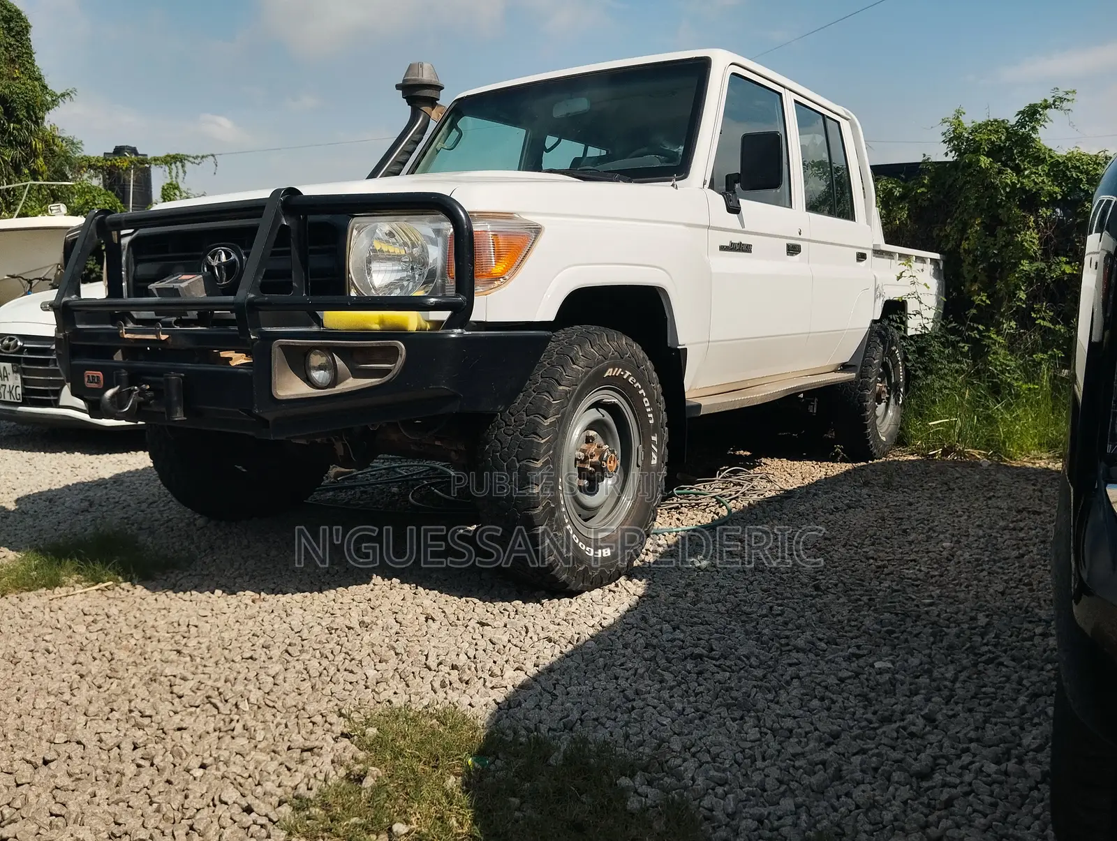 Toyota Land Cruiser 79 Series 2018 Blanc