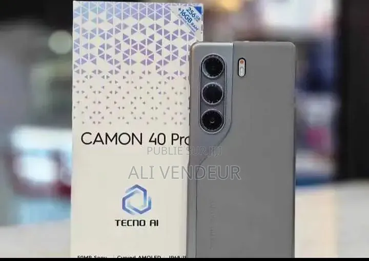 Nouveau Tecno Camon 40 256 GB Noir