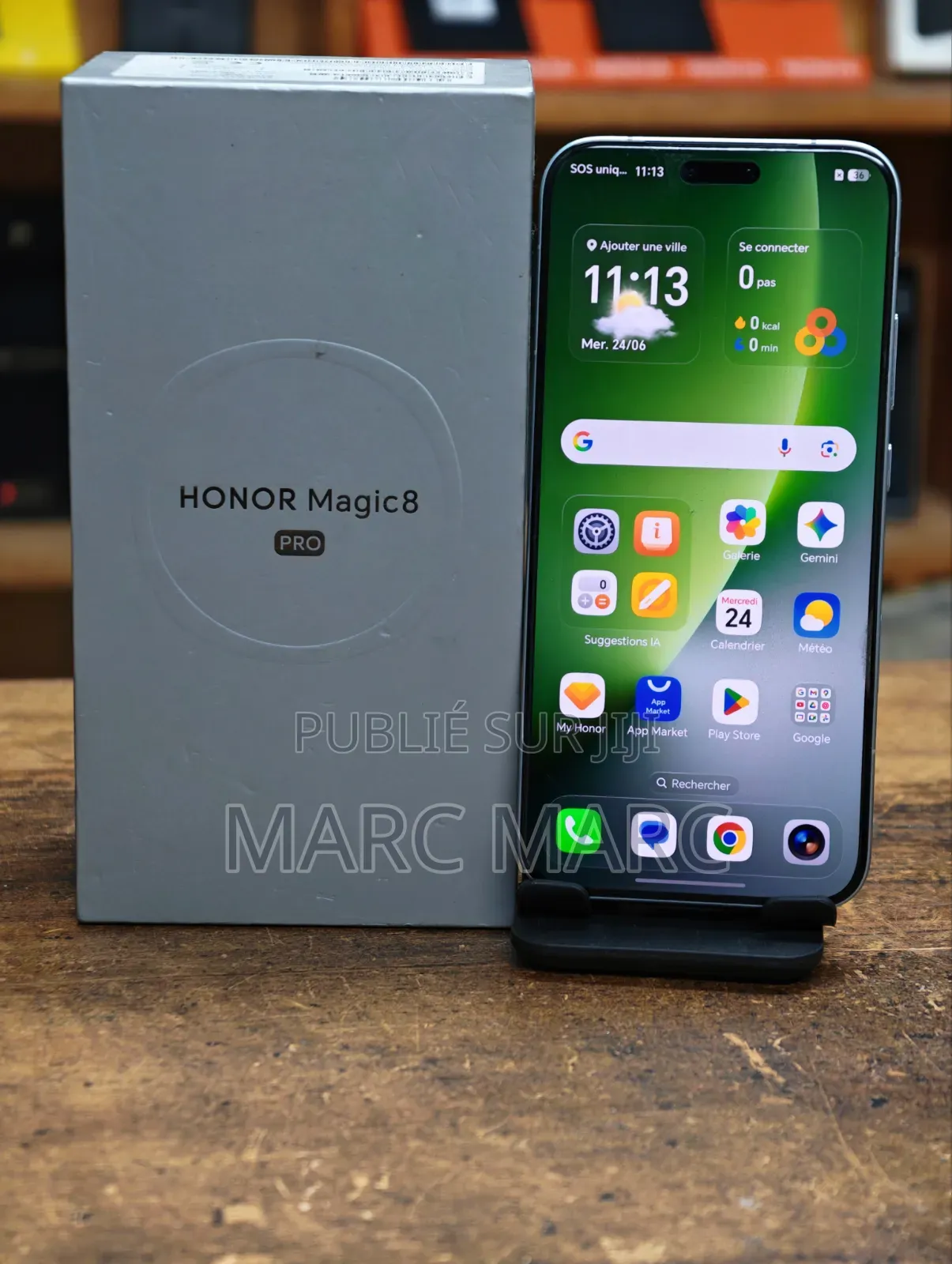 Nouveau Honor Magic8 Pro 512 GB Gris