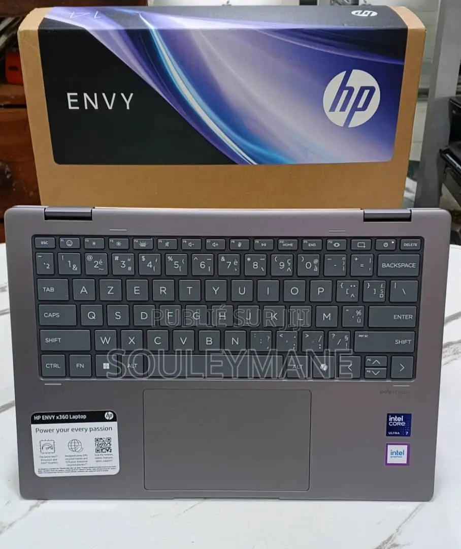 Nouveau Ordinateur portable HP Envy 14 16GB Intel Core Ultra 7 SSD 1T