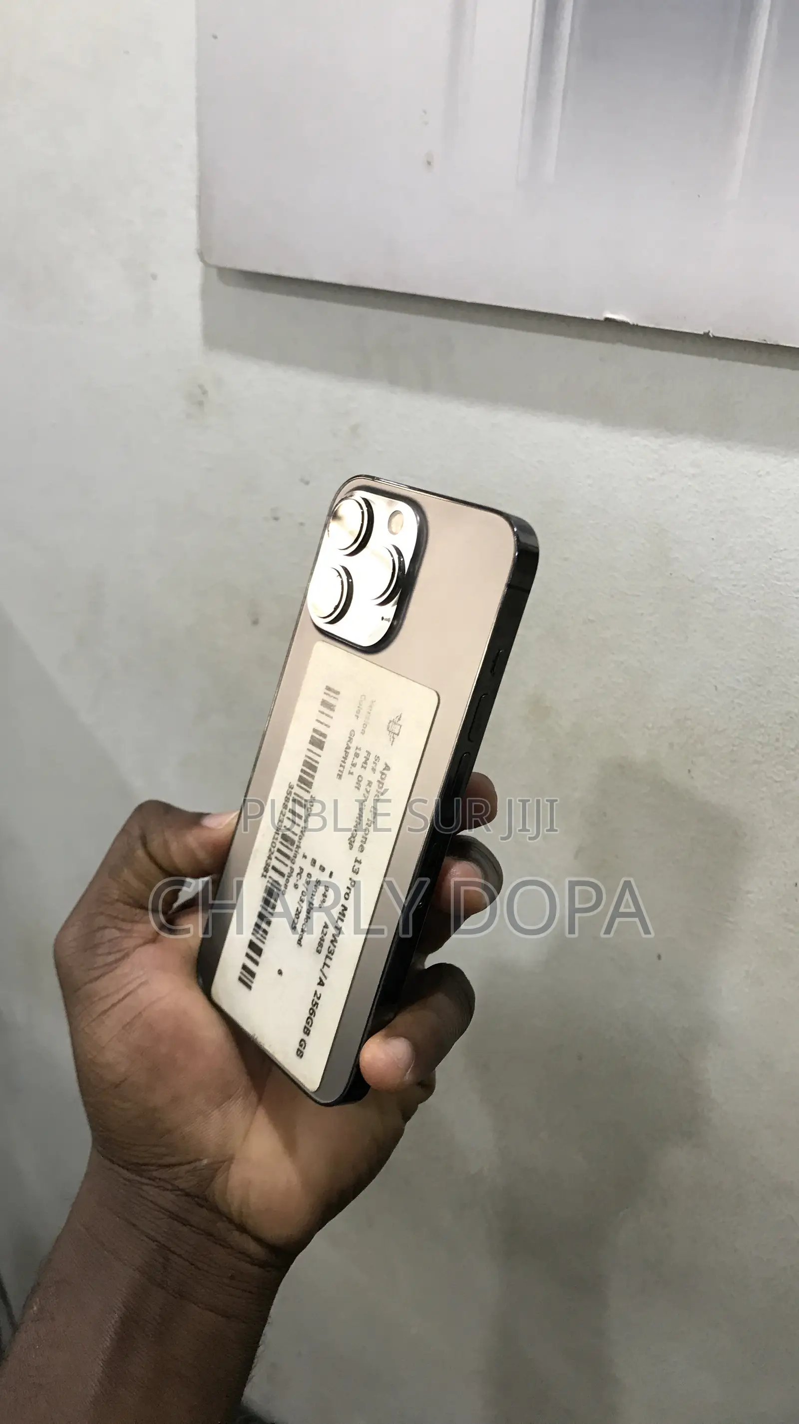 Apple iPhone 13 Pro 256 GB Noir