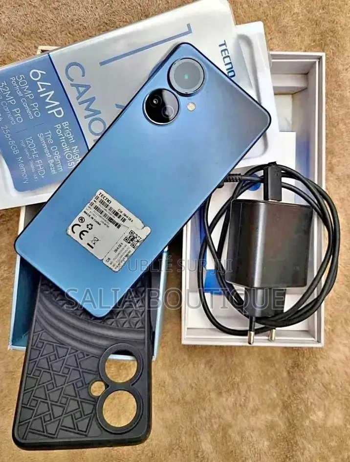 Nouveau Tecno Camon 19 128 GB Bleu