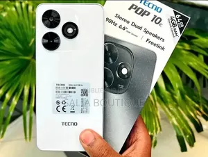 Nouveau Tecno Pop 10C 128 GB Blanc