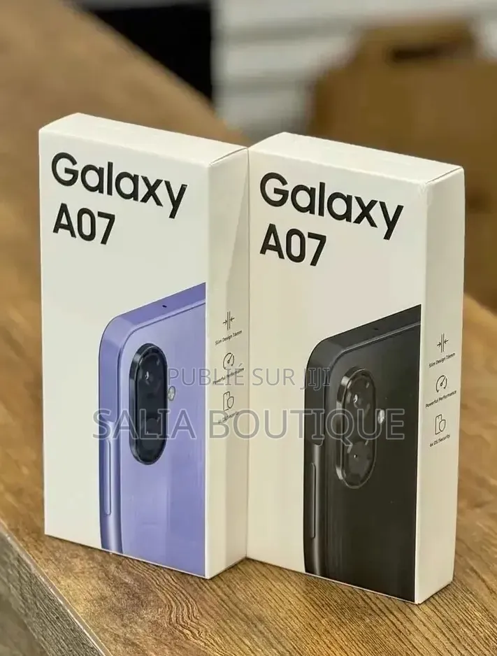 Nouveau Samsung Galaxy A07 256 GB Noir