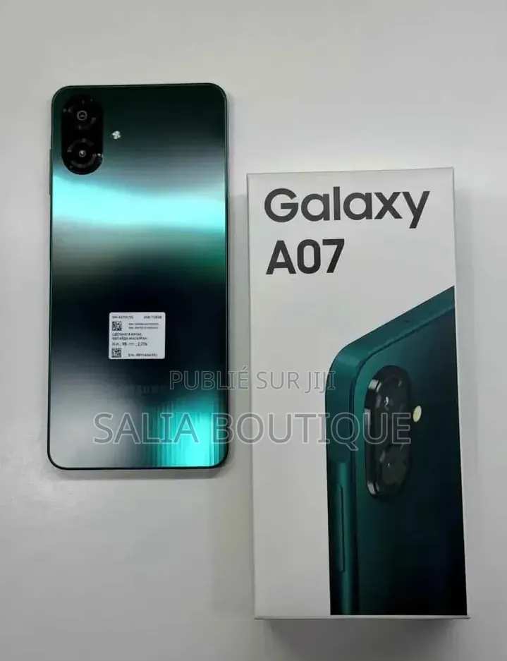 Nouveau Samsung Galaxy A07 256 GB Noir