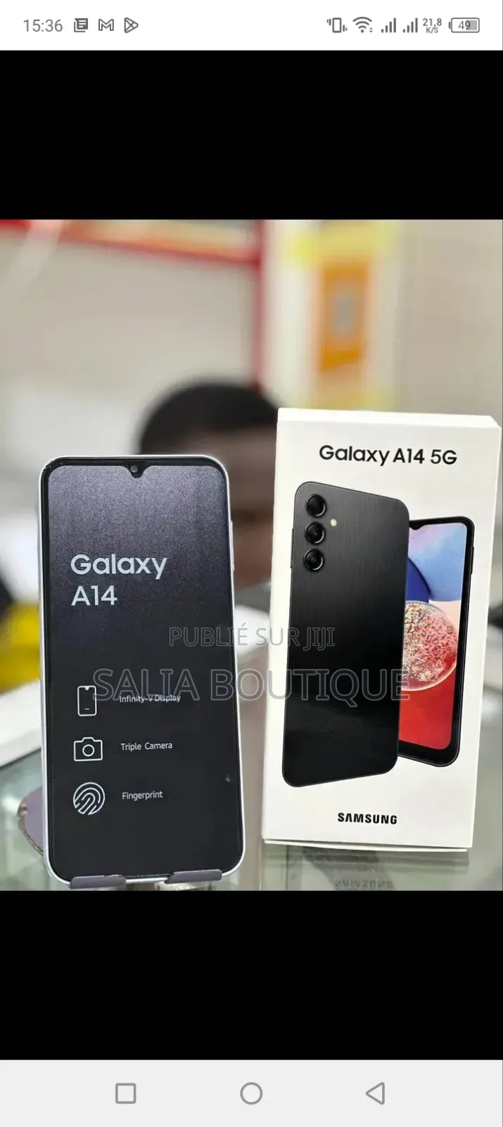 Nouveau Samsung Galaxy A14 128 GB Violet