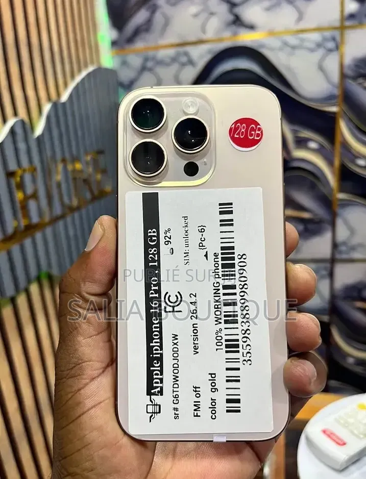 Nouveau Apple iPhone 16 Pro 512 GB Gris