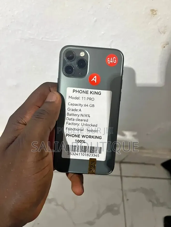 Nouveau Apple iPhone 11 Pro 64 GB Noir