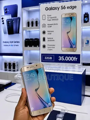 Nouveau Samsung Galaxy S6 edge 128 GB Gris