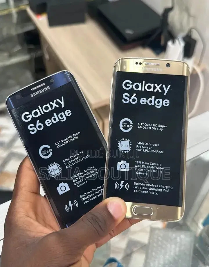 Nouveau Samsung Galaxy S6 edge 128 GB Gris