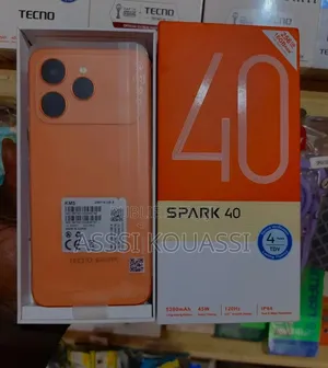 Nouveau Tecno Spark 40 256 GB Orange