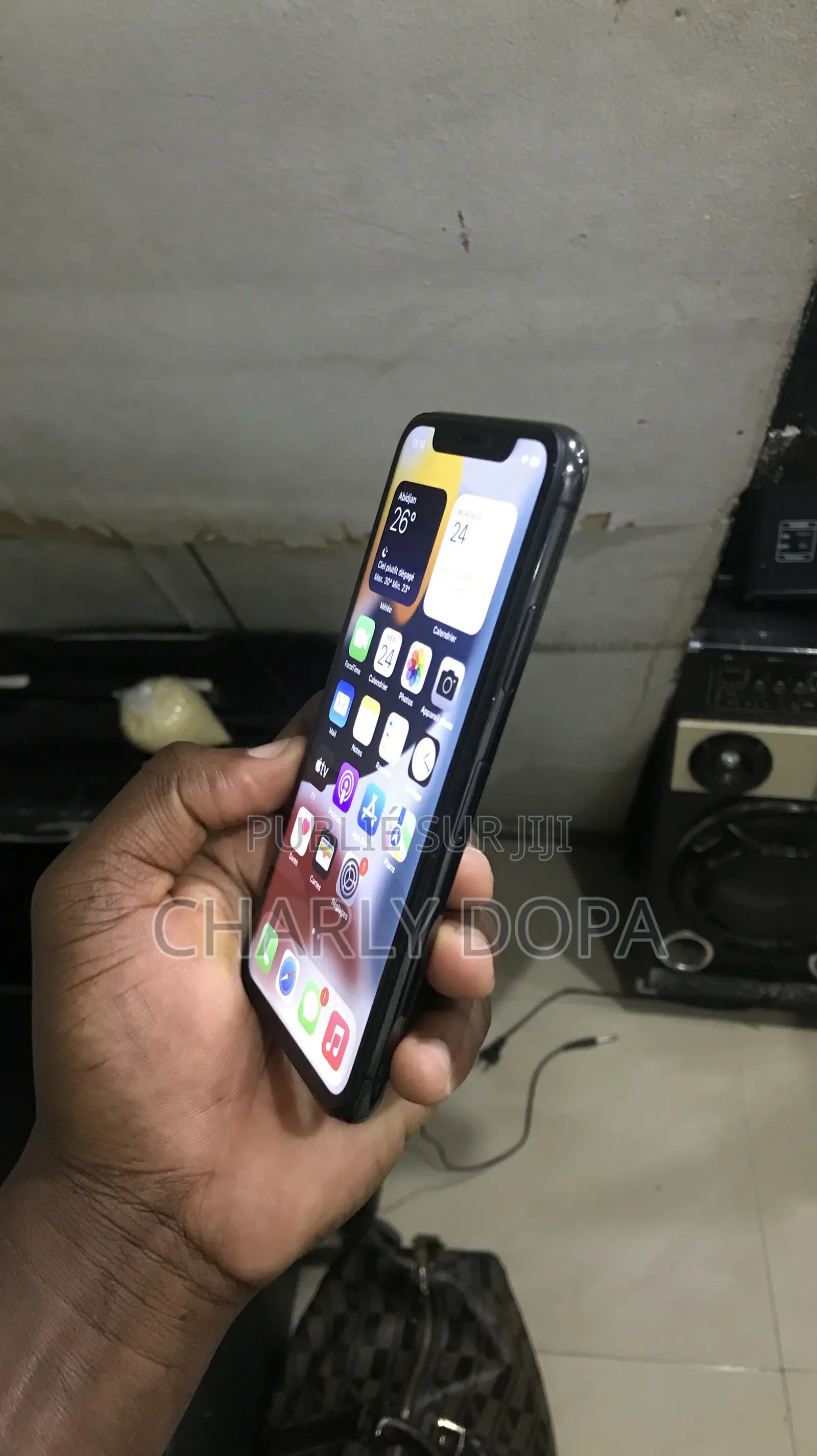 Apple iPhone X 64 GB Noir