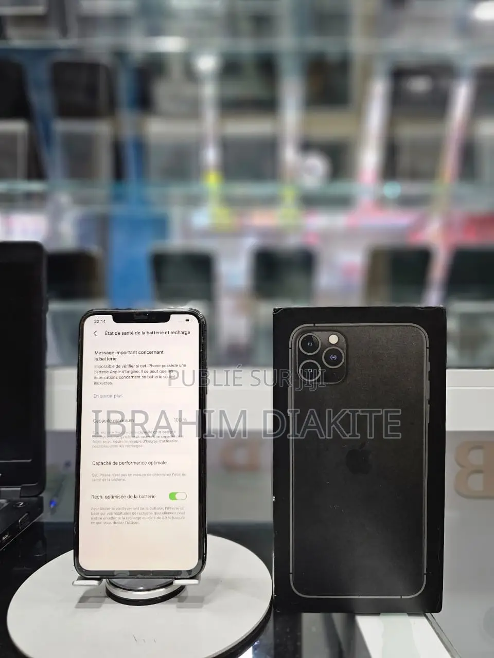 Apple iPhone 11 Pro Max 64 GB Noir