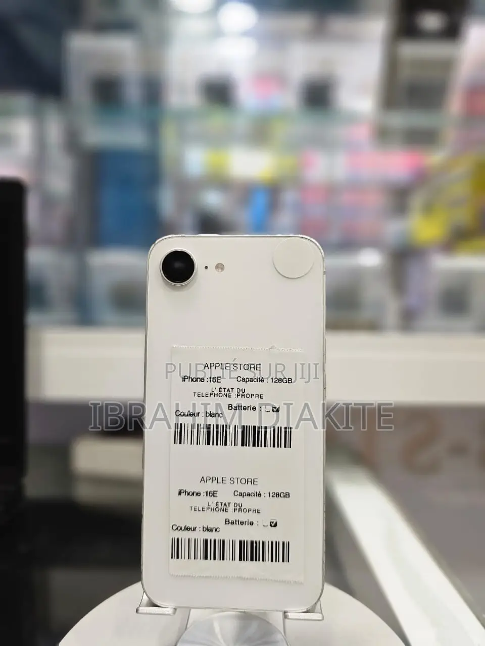 Apple iPhone 16e 128 GB Blanc