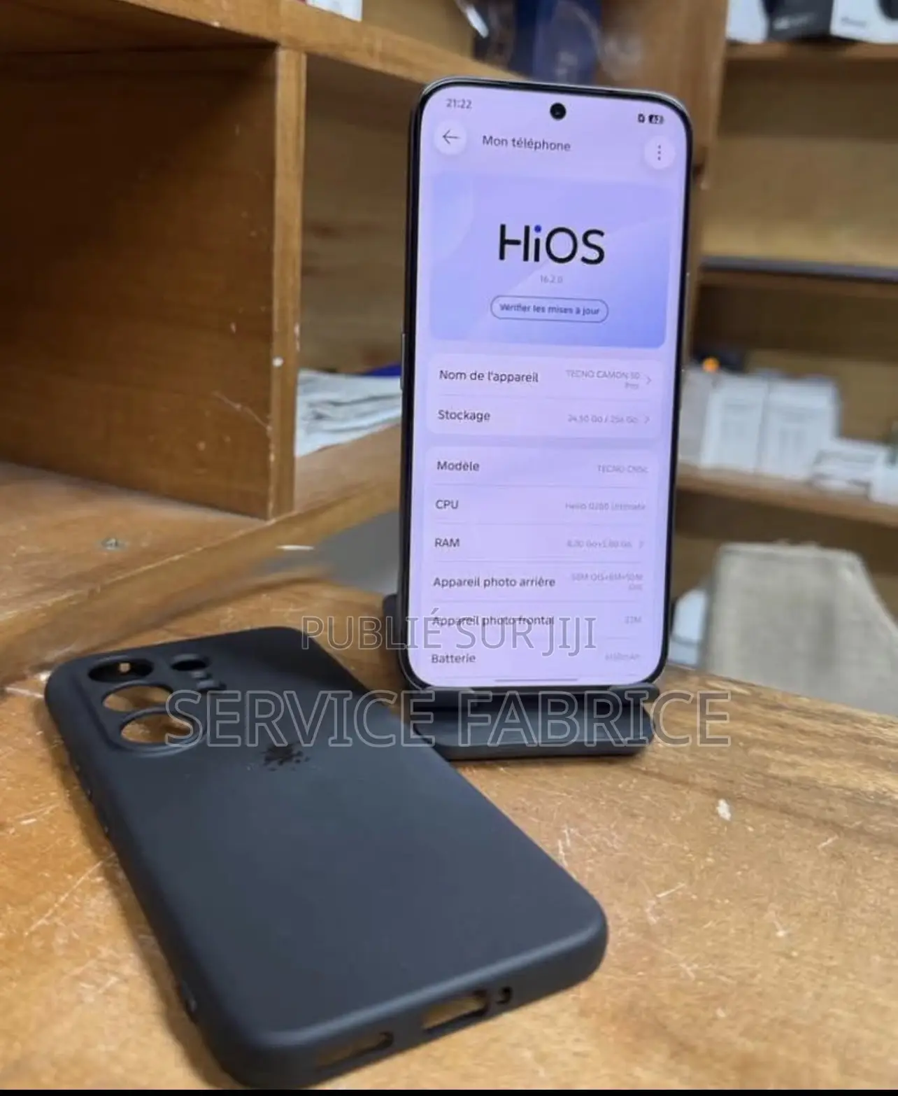 Nouveau Tecno Camon 50 Pro 256 GB Gris