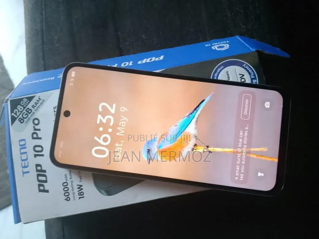Nouveau Tecno Pop 10 Pro 128 GB Blanc