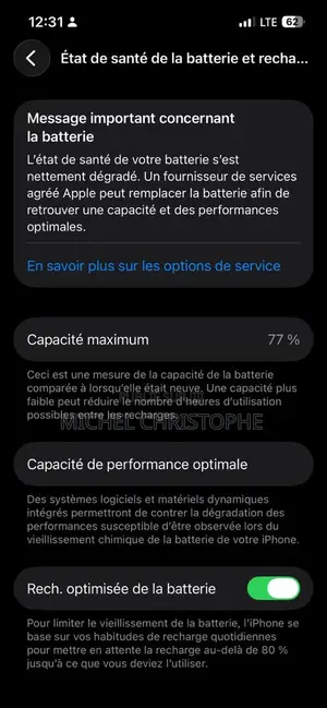 Apple iPhone 13 128 GB Bleu