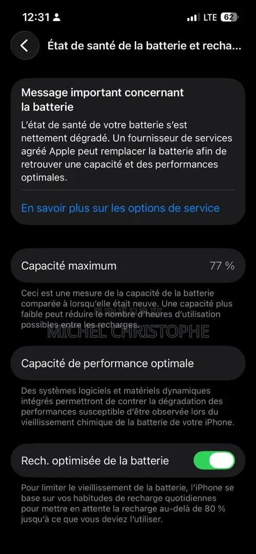 Apple iPhone 13 128 GB Bleu