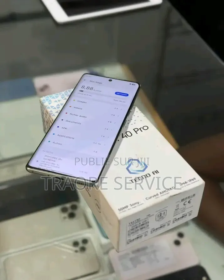 Nouveau Tecno Camon 40 Pro 5G 256 GB Autre
